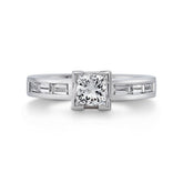 Princess Cut Diamond Engagement Ring - Dracakis Jewellers